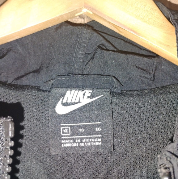 Nike Sportswear Heritage Windrunner Jacket Zip Up Size Mens XL Black - Picture 5 of 6